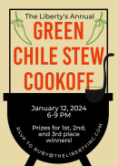 Green Chile Stew Cookoff Flyer