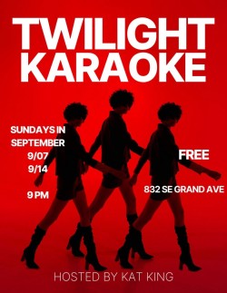 Twilight Karaoke w/ Kat King
