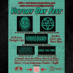 Victory Day Fest 2025 w/ 1876, Berzerk, Under Exile, Kids on Fire, Lesser Animal