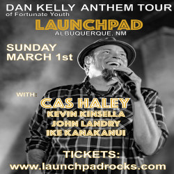 Dan Kelly of Fortunate Youth * Cas Haley * Kevin Kinsella of John Brown