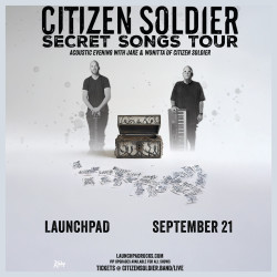 Citizen Soldier Secret Songs Tour