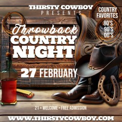 THROWBACK COUNTRY NIGHT