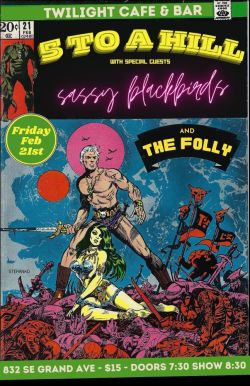 Five to a Hill w/ Sassy Blackbirds, The Folly