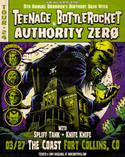 Teenage Bottlerocket + Authority Zero