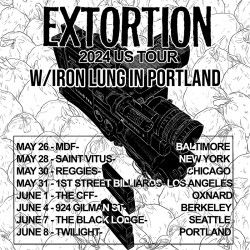 Sound Control PDX Presents-Extortion, Iron Lung and Guest