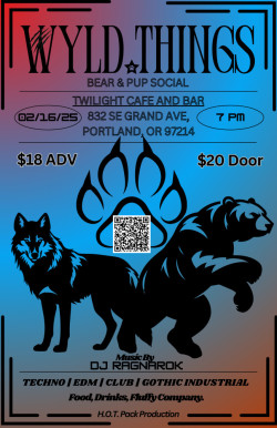 Wyld Things-Bear & Pup Social-A Portland Petplay and Community Event