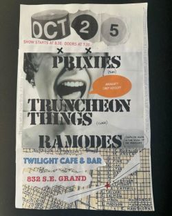 Halloween Party!-Night 1- w/ The Prixies (The Pixies), Truncheon Things (The Clash),The Ramodes (Depeche Mode in the style of The Ramones)