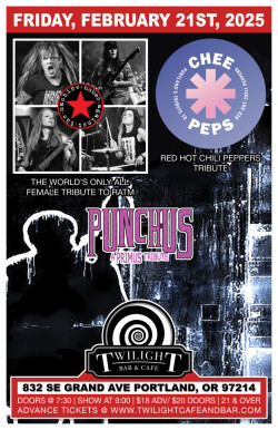 Babes Against the Machine (RATM Tribute) w/ Chee Peps (RHCP Tribute), Punchus (Primus Tribute)