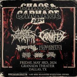 Chaos & Carnage 2024:  Cattle Decapitation + Carnifex