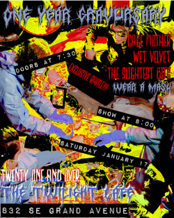 Gravure w/ Wet Velvet, Cage Mother, The Slightest Bits