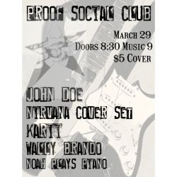 Live local rock music