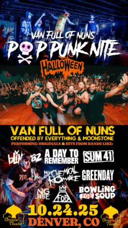 Pop Punk Nite: Halloween Party by Van Full of Nuns