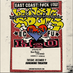 The Bouncing Souls * H2O * Dave Hause & The Mermaid * Mercy Union