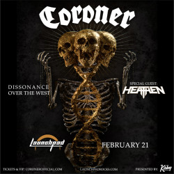 Coroner * Heathen * Dysphotic * Thrall 