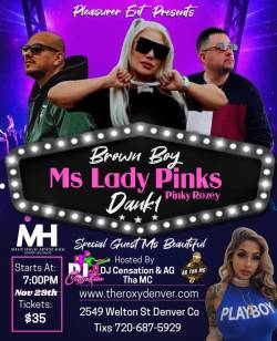 Brown Boy & Ms Lady Pinks
