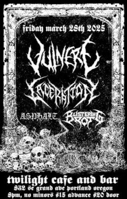 Vulnere, w/ Laceration, Blistering Rot, Asphalt