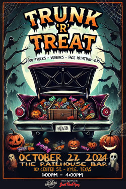 THE RAILHOUSE SHOW-N-SHINE: Trunk or Treat Edition