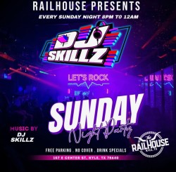 Sunday Night Party with DJ Skillz