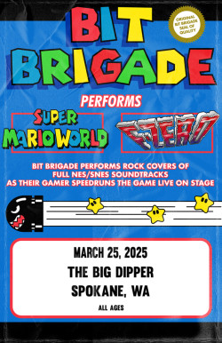 Bit Brigade Performs "Super Mario World" + "F-Zero" LIVE