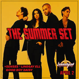 The Summer Set - Meet Me At The Record Tour  Flyer