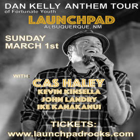 Dan Kelly of Fortunate Youth * Cas Haley * Kevin Kinsella of John Brown