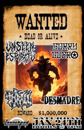 Sorry Guero * Unseen Espiritu * Thrall * Des Madre Flyer