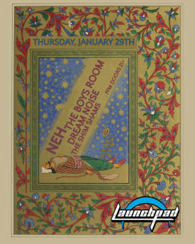 NEH * The Boys Room * Dream Noise * The Shim Sham Flyer