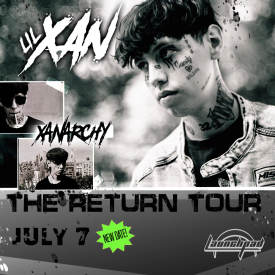 Lil Xan - new date  Flyer