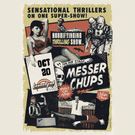 Messer Chups * Sinister Surfer  Flyer