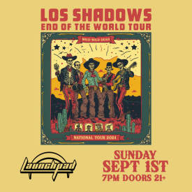 LOS SHADOWS * O.MIO * BURQUE SOL Flyer