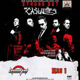 Strung Out * The Casualties * The Venomous Pinks Flyer