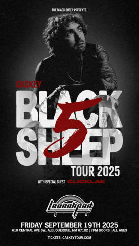 Caskey: Black Sheep 5 Tour Flyer