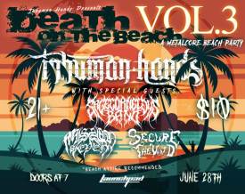 Death on the Beach Flyer