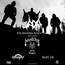 UADA * Bewitcher * Upon Stone * Ethereal Moon * Hell Dagger Flyer
