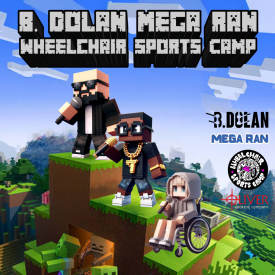 B Dolan * Mega Ran * Wheelchair Sports Camp * Septicemia Records Flyer