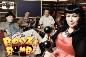 The Booze Bombs ARE BACK! W/ Mozzy Dee, Jacob Shije Trio, and DJ Three Deuce Luce Flyer