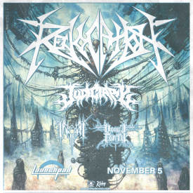 Revocation * Judiciary * Inferi * Vomit Forth  Flyer