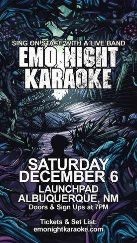Emo Night Karaoke Flyer