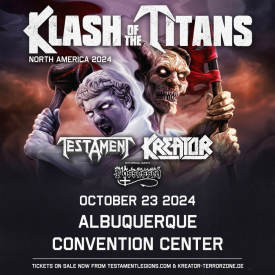 Launchpad presents Testament * Kreator * Possessed at Albuquerque Convention Center  Flyer