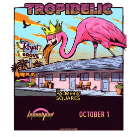 Tropidelic * The Palmer Squares  Flyer