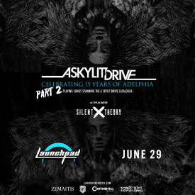 A Skylit Drive * Silent Theory * Atlas//Below * Lions of Rome  Flyer