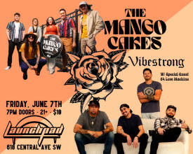 The Mango Cakes * Vibestrong * 64 Love Machine Flyer