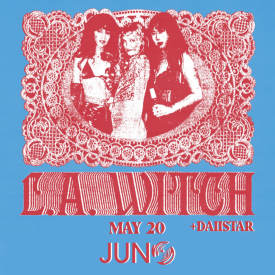 Launchpad presents L.A. Witch at Juno Brewery  Flyer