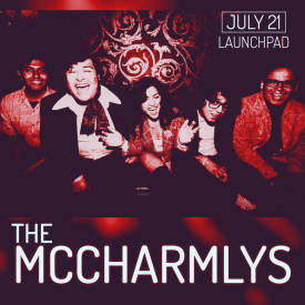 The McCharmlys & The Charities at Launchpad Flyer