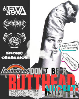 Alter Apex * Subtle Knife * Ghost Costume * Kronic Obsession Flyer