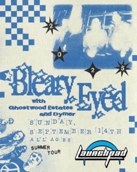 Bleary Eyed * Ghostwood Estates * Dymer Flyer