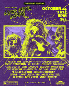 Night Of The Living Cover Bands - Night 7 Flyer