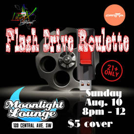 Flash Drive Roulette Flyer
