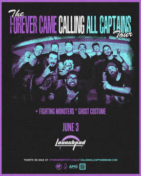 Forever Came Calling * Calling All Captains * Fighting Monsters * Ghost Costume  Flyer
