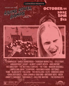 Night Of The Living Cover Bands - Night 4 Flyer